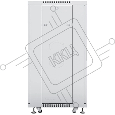 Шкаф телекоммуникационный напольный Cabeus, IP20, 42U, 2055х600х800 мм (ВхШхГ), дверь: стекло, разборный, цвет: серый