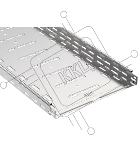 Лоток листовой перфорированный 300х50 L3000 сталь 0.8мм ИЭК CLP10-050-300-3