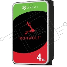 Жесткий диск Seagate 4TB Ironwolf (ST4000VN006) {SATA 6.0Gb/s, 7200 rpm, 256mb buffer, 3.5