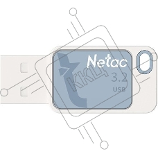 Флеш диск Netac 64Gb UA31 NT03UA31N-064G-20BL USB2.0, синий