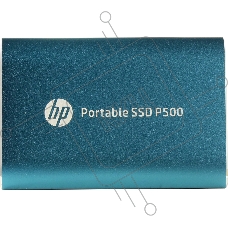 Портативный твердотельный накопитель HP P500, USB 3.1 gen.2 / USB Type-C / USB Type-A, OTG, 1 Тб, R350/W210, Синий