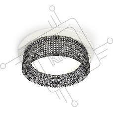 Комплект встраиваемого светильника Ambrella light XC8050031 SWH/BK белый песок/тонированный GX53 (C8050, N8484)