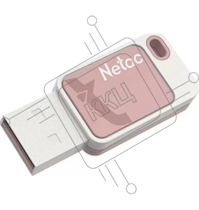 Флеш Диск Netac 16Gb UA31 NT03UA31N-016G-20PK USB2.0 розовый