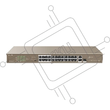 Коммутатор Tenda TEF1126P-24-250W 26-Портовый  без управления FE c 24 портами PoE