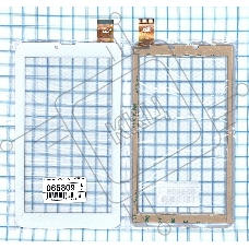 Сенсорное стекло (тачскрин) FPC-DP070002-F4 v00, белое