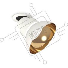 Светильник Ambrella Light XM8101601 SWH/PYG/CL белый песок/золото желтое полированное/прозрачный GX53