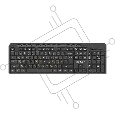 Клавиатура ExeGate Multimedia Professional Standard LY-500M (EX286177RUS) проводная, USB, черный