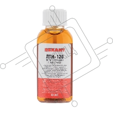 Флюс для пайки REXANT, ЛТИ-120, 30 мл, с кисточкой, флакон, блистер