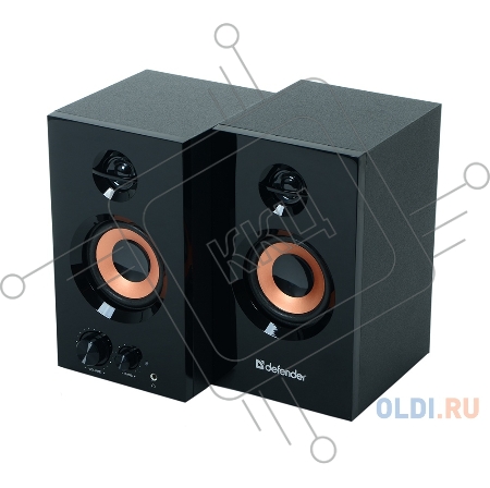 Колонки Defender AURORA S20 { 2x10 Вт RMS,20-20000 Гц, разъём для наушников } 65419