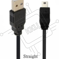 Кабель USB  Type A на Mini USB прямой  1,5 м
