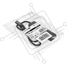 Хаб USB (концентратор) 4-в-1 ExeGate DUB-4C/3 (кабель-адаптер USB Type C --> 4xUSB3.0, Plug&Play, черный)
