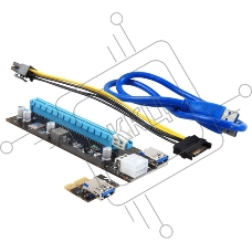 RISER CARD  MINING MAXI for GPU 250W+ , OEM {100}