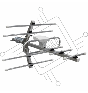 ТB антенна наружная для цифрового телевидения DVB-T2, RX-410-1 REXANT