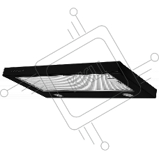 Встраиваемая вытяжка Kuppersberg SLIMLUX IV 60 GB, ширина 60 см, отвод/рециркуляция, 550 м3/час, механическое управление, 3 скорости, светодиодное освещение 2х4 Вт, металлические жироулавливающие фильтры, угольный фильтр(опция), черный/панель стекло(ПОЛЬШ