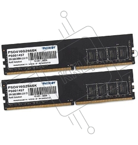 Модуль памяти Patriot DIMM DDR4 SL 16GB 2666MHZ KIT