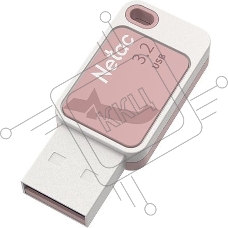 Флеш диск Netac 64Gb UA31 NT03UA31N-064G-20PK USB2.0, розовый