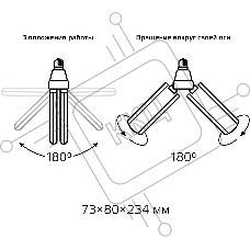 Лампа светодиодная Gauss Basic 11732222 22Вт цок.:E27 клевер 220B 4000K св.свеч.бел.нейт. (упак.:1шт)