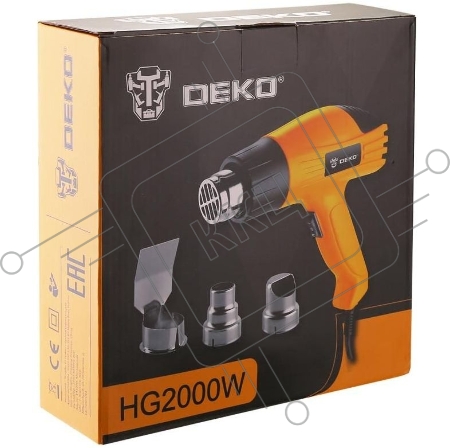 Технический фен Deko HG2000W 2000Вт темп.350/500С