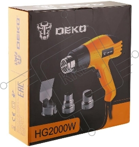 Технический фен Deko HG2000W 2000Вт темп.350/500С