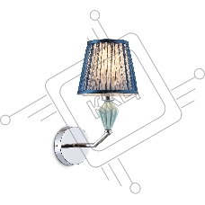Настенный светильник Ambrella light LH75065 CH/DB хром/темно синий E14 max 40W 230*150*300