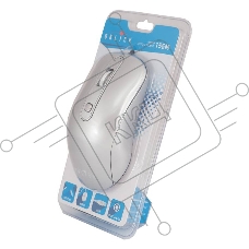 Мышь проводная Oklick 155M серебристый, 1600 dpi, USB, кнопки - 4