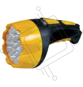 Фонарь ULTRAFLASH LED3815  15 LED 2 режима черн/желт аккумуляторный