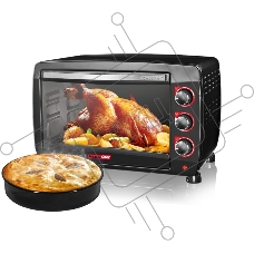 Мини-печь Centek CT-1532-46 (черн) <46л> 2000Вт, таймер 90 мин, 4 режима, max 320°
