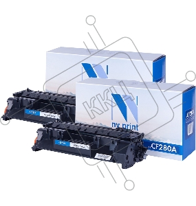 Картридж NVP совместимый NV-CF280A-SET2 для HP LaserJet Pro 400 MFP M425dn/ 400 MFP M425dw/ 400 M401dne/ 400 M401a/ 400 M401d/ 400 M401dn/ 400 M401dw (2700k) (2 шт)