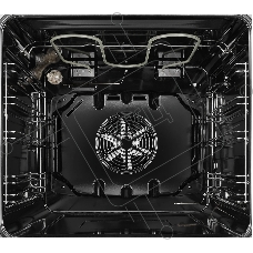 Встраиваемый электрический духовой шкаф MONSHER MOE 6006 Noir, 6 режимов: Нижний нагрев, Макси-Гриль с конвекцией, Разморозка, Режим подсветка, Традиционный нагрев, Макси-Гриль, Нижний нагрев с конвекцией, Конвекция, механические переключатели, механическ