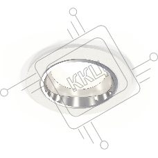 Комплект встраиваемого светильника Ambrella light XC6512003 SWH/PSL белый песок/серебро полированное MR16 GU5.3 (C6512, N6112)