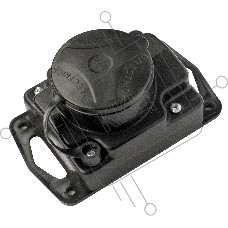 Розетка Bylectrica Роз. 1-местн. каучук с земл. 16А 250В IP44 (Р16-413)