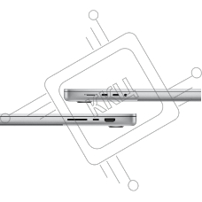 Ноутбук Apple 16-inch MacBook Pro: Apple M5 Pro 18-core CPU, 20-core GPU, 16-core Neural Engine/24GB/1TB SSD - Silver Eng kbd 3 pin