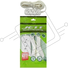 Удлинитель ДЖЕТТ РС-3 без з/м, 3р*3м ( провод ПВС 2х0,75 ) (35шт) 155-203   