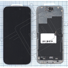 Дисплей (модуль) для Apple iPhone 15 Pro в сборе с тачскрином, черный (OR)