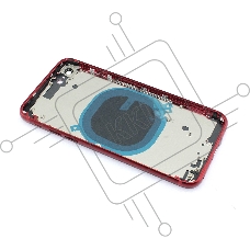 Задняя крышка (корпус) в сборе с рамкой для Apple iPhone SE2 красная
