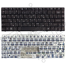 Клавиатура для ноутбука MSI X-Slim X300 X320 X340 X400 U210 EX460 U250, черная
