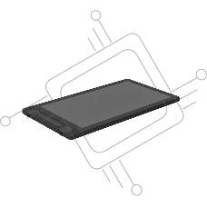 Графический монитор Huion Kamvas 13 Gen 3, 13.3