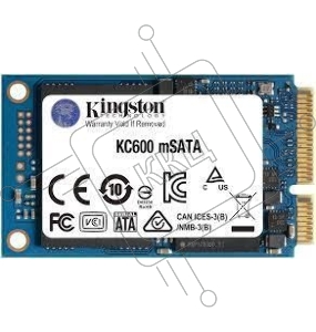 Жесткий диск SSD KINGSTON KC600 SKC600MS/512G MSATA 512GB