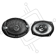 Колонки автомобильные JVC CS-DR693 500Вт 86дБ 4Ом 15x23см (6x9дюйм) (ком.:2кол.) коаксиальные трехполосные