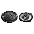 Колонки автомобильные JVC CS-DR693 500Вт 86дБ 4Ом 15x23см (6x9дюйм) (ком.:2кол.) коаксиальные трехполосные