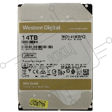 Жесткий диск HDD WD Gold 14Tb 7200rpm SATA 512Mb 3.5