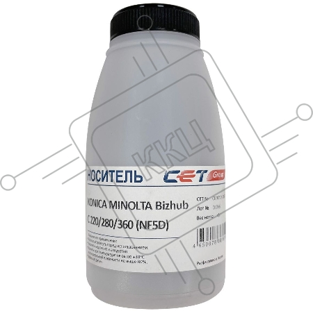 Носитель (девелопер) NF5/6/7/8 для KONICA MINOLTA Bizhub C220/280/360 (CET), 45г/бут, CET8772-045
