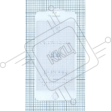 Защитное стекло 6D для Apple iPhone 6/6S белый