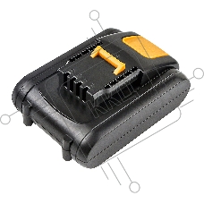 Аккумулятор WA3601 для газонокосилки Worx WG779E, WG744E 2000mAh, 20V Li-ion
