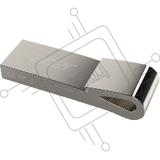 Флеш диск Acer UF200-64G, 64Gb, USB 2.0, R/W 80/25 МБ/с, серебристый