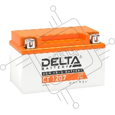 Стартерная акк. батарея Delta CT 1207