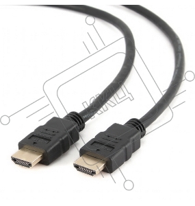 Кабель HDMI Cablexpert CC-HDMI4-15M, 19M/19M, v2.0, медь, позол.разъемы, экран, 15м, черный, пакет