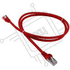 Патч-корд LANMASTER LSZH FTP кат.5e, 10 м, красный