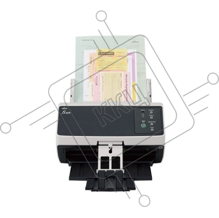 Сканер Fujitsu scanner fi-8150 уровня рабочей группы, 50 стр/мин, 100 изобр/мин, А4, двустороннее устройство АПД, USB 3.2, светодиодная подсветка.