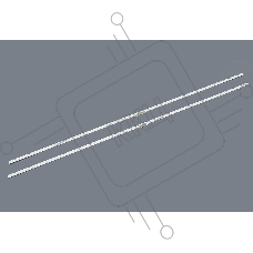 Светодиодная подсветка для Samsung UE55NU, UE55RU (комплект 2шт)